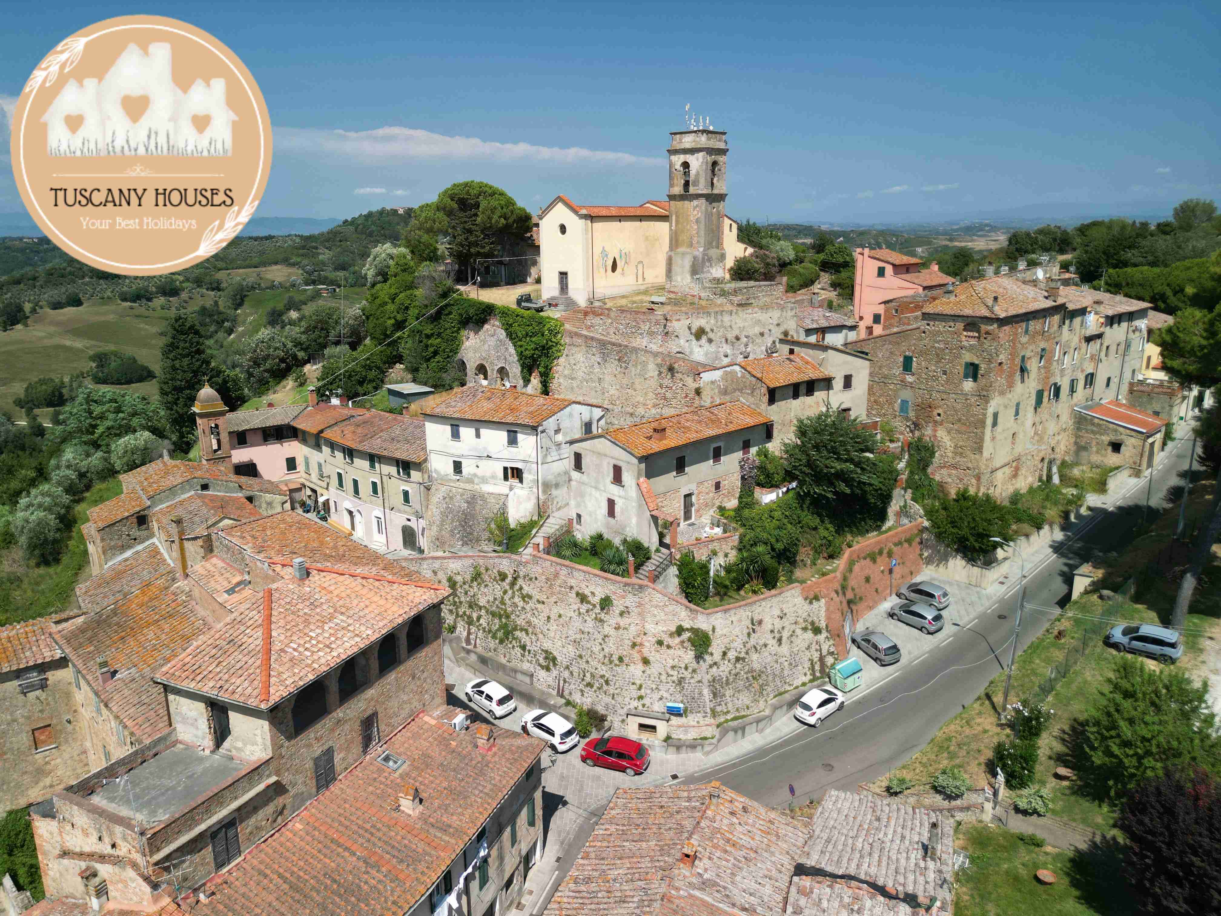Panorama pieve di Legoli